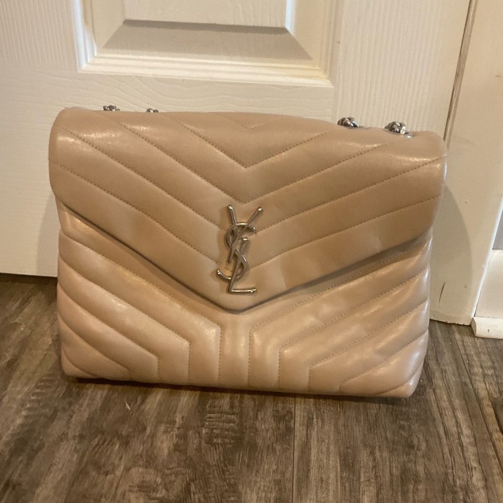 Saint Laurent Quilted Medium Loulou